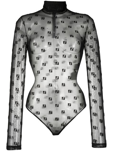 black fendi sweater womens|fendi polo bodysuit.